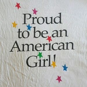 Vintage American Girl Cotton Tshirt